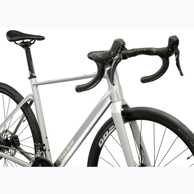 Országúti kerékpár KROSS Alta 2.0 silver/turquoise/gloss 3