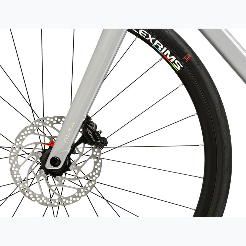 Országúti kerékpár KROSS Alta 2.0 silver/turquoise/gloss 6