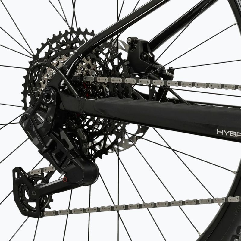Elektromos kerékpár KROSS Influx Hyb 5.0 29 electric 800 Wh black/white/gloss 7
