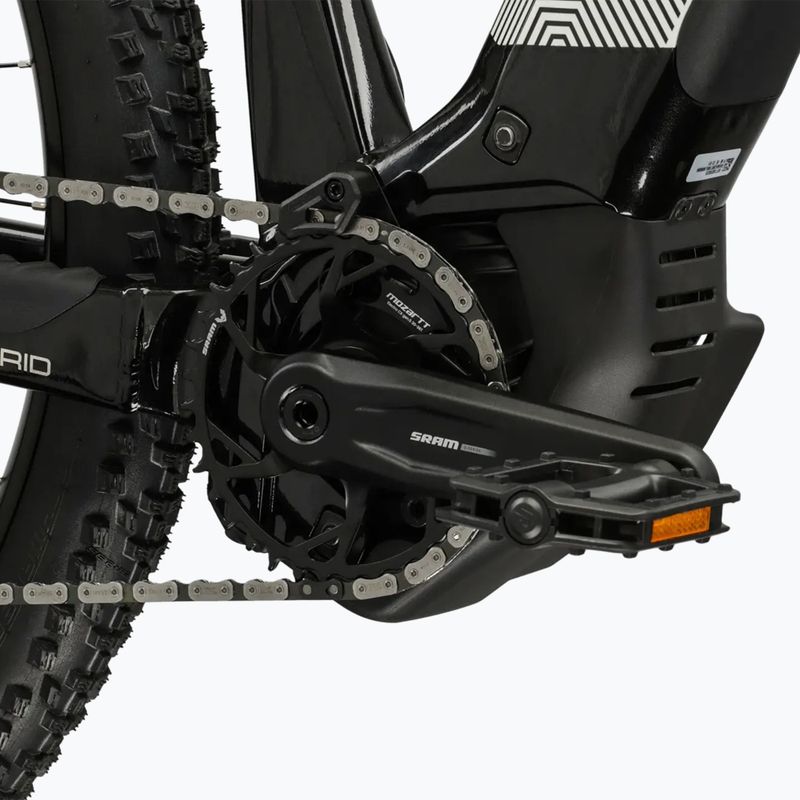 Elektromos kerékpár KROSS Influx Hyb 5.0 29 electric 800 Wh black/white/gloss 8