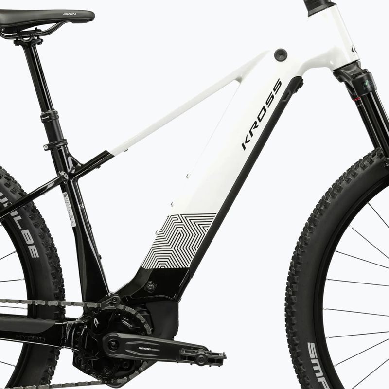 Elektromos kerékpár KROSS Influx Hyb 5.0 29 electric 800 Wh black/white/gloss 11