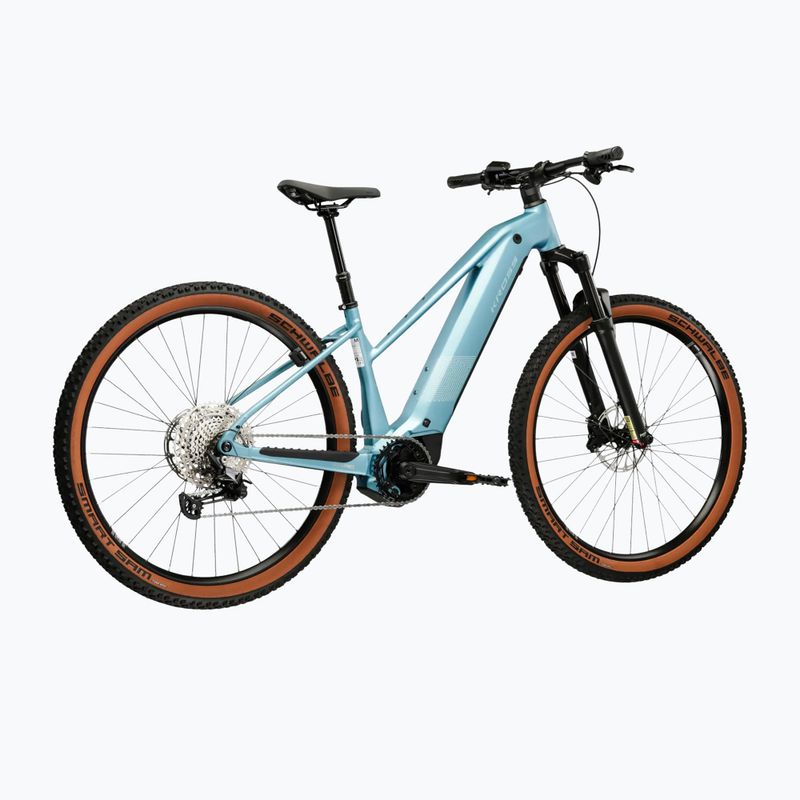 Női elektromos kerékpár KROSS Influx Hyb 4.0 W 29 cells 800 Wh blue/light blue/matte 3
