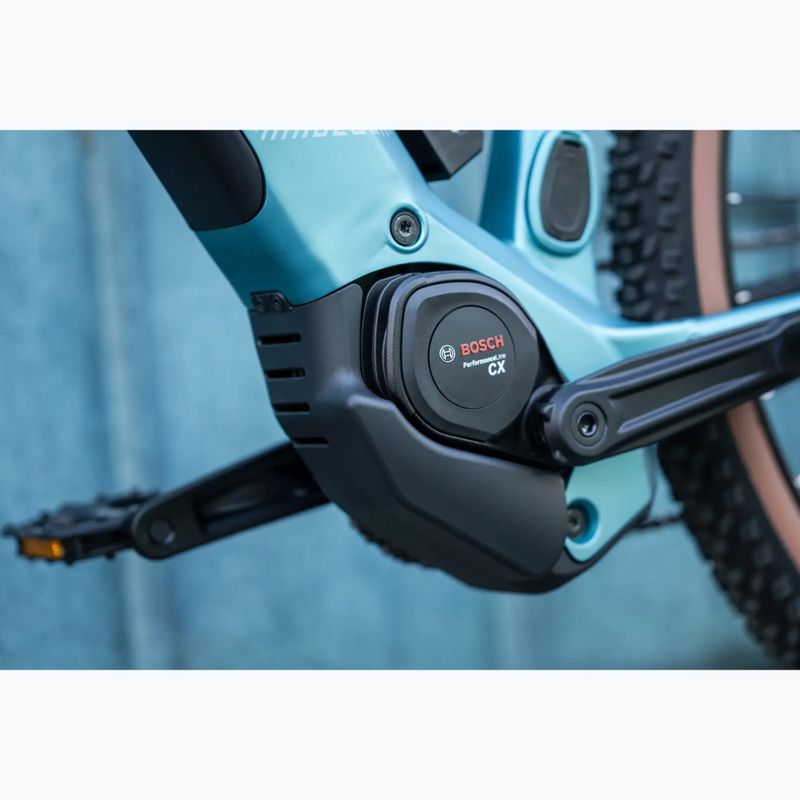 Női elektromos kerékpár KROSS Influx Hyb 4.0 W 29 cells 800 Wh blue/light blue/matte 16