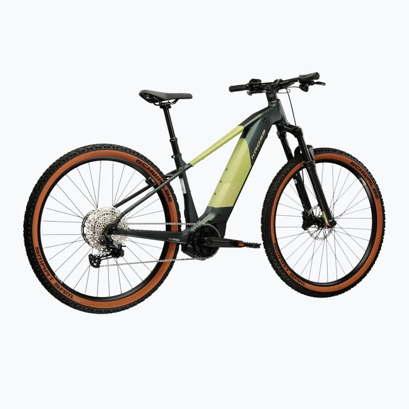 Elektromos kerékpár KROSS Influx Hyb 4.0 29 el. 800 Mh green/khaki/matte 3