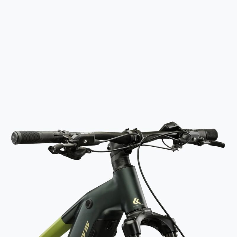 Elektromos kerékpár KROSS Influx Hyb 4.0 29 el. 800 Mh green/khaki/matte 4
