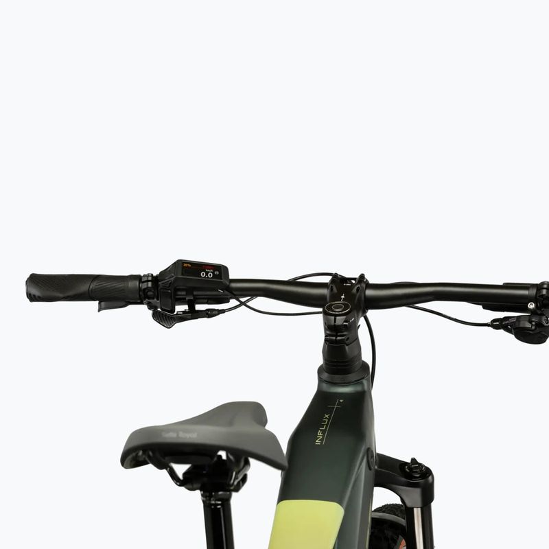 Elektromos kerékpár KROSS Influx Hyb 4.0 29 el. 800 Mh green/khaki/matte 5