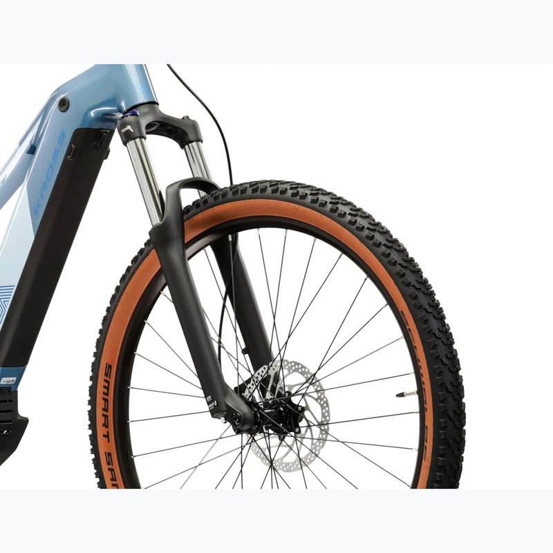Női elektromos kerékpár KROSS Influx Hyb 3.0 29 el. 800 Wh blue/light blue/gloss 6
