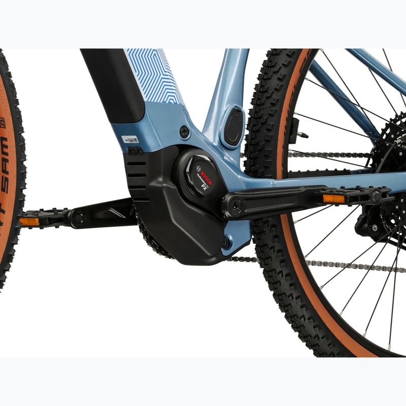 Női elektromos kerékpár KROSS Influx Hyb 3.0 29 el. 800 Wh blue/light blue/gloss 10
