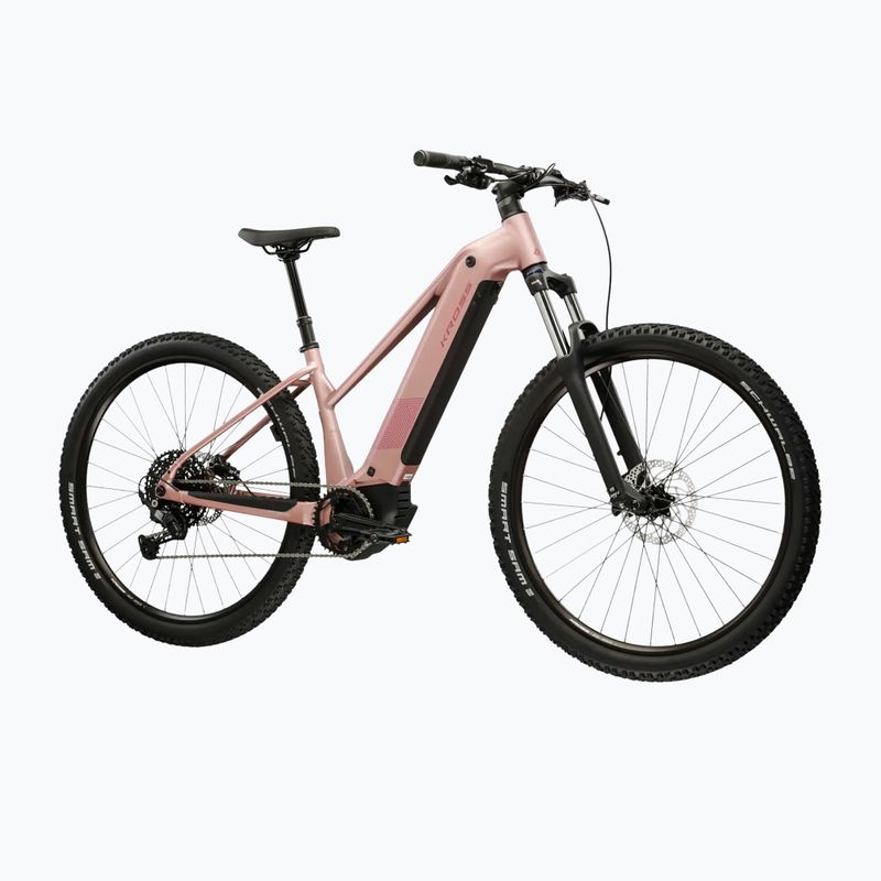 Női elektromos kerékpár KROSS Influx Hyb 3.0 29 el. 800 Wh pink/burgundy/matte 2