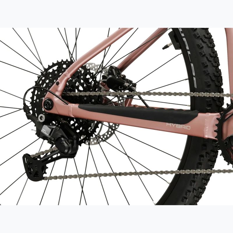 Női elektromos kerékpár KROSS Influx Hyb 3.0 27,5 el. 800 Wh pink/burgundy/matte 8