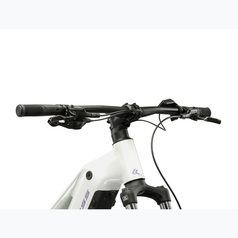 Női elektromos kerékpár KROSS Influx Hyb 2.0 29 el. 600 Wh pearl/purple/gloss 3