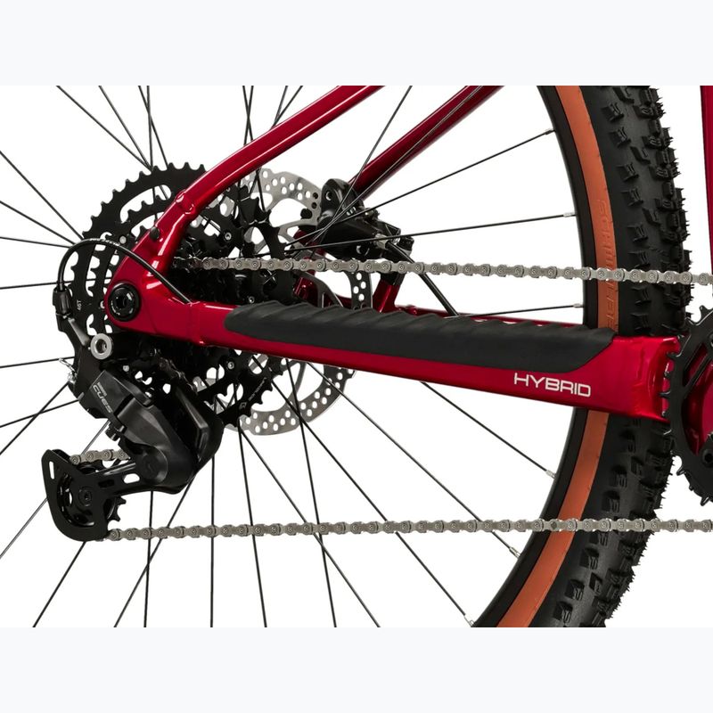Elektromos kerékpár KROSS Influx Hyb 2.0 29 el. 600 Wh ruby/black/gloss 8
