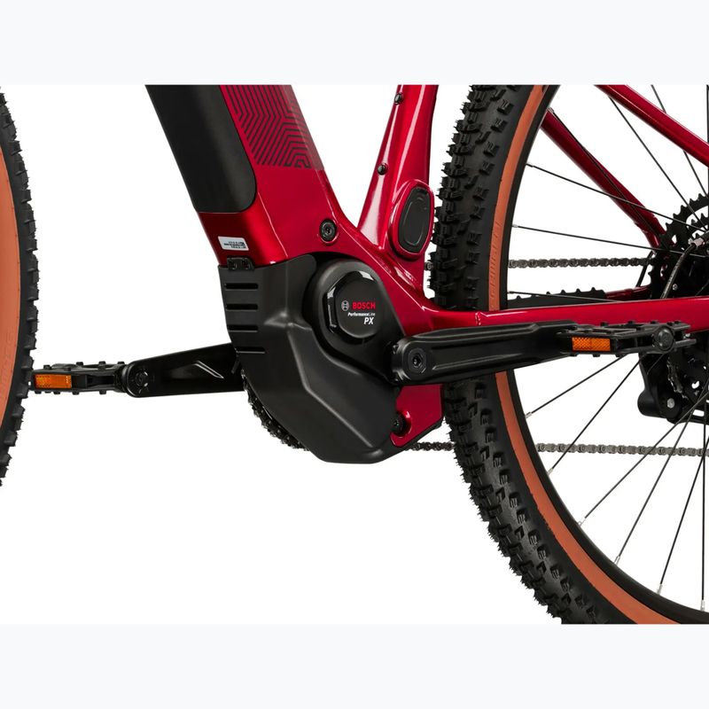 Elektromos kerékpár KROSS Influx Hyb 2.0 29 el. 600 Wh ruby/black/gloss 10