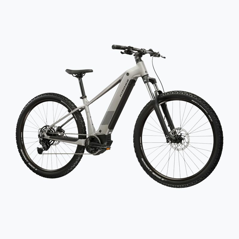 Elektromos kerékpár KROSS Influx Hyb 2.0 29 el. 600 Wh silver/black/matte 2