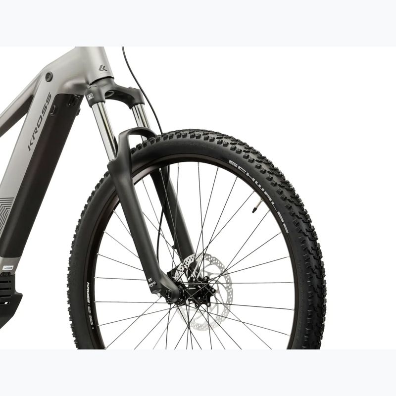 Elektromos kerékpár KROSS Influx Hyb 2.0 29 el. 600 Wh silver/black/matte 6