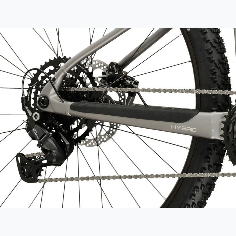 Elektromos kerékpár KROSS Influx Hyb 2.0 29 el. 600 Wh silver/black/matte 8