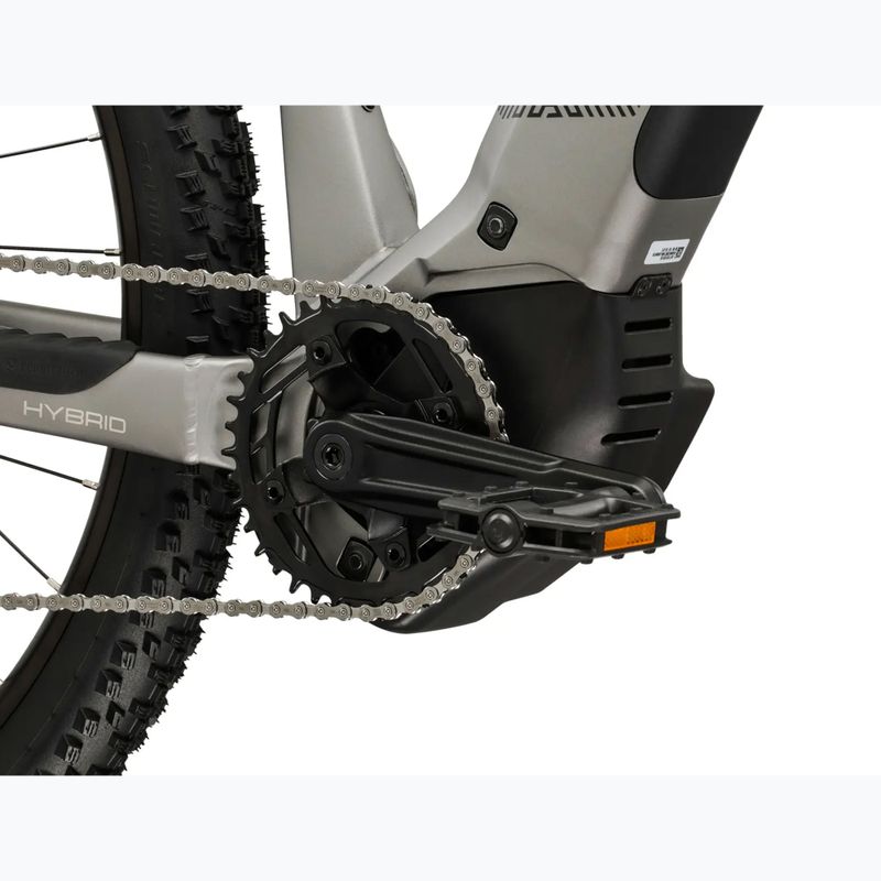 Elektromos kerékpár KROSS Influx Hyb 2.0 29 el. 600 Wh silver/black/matte 9