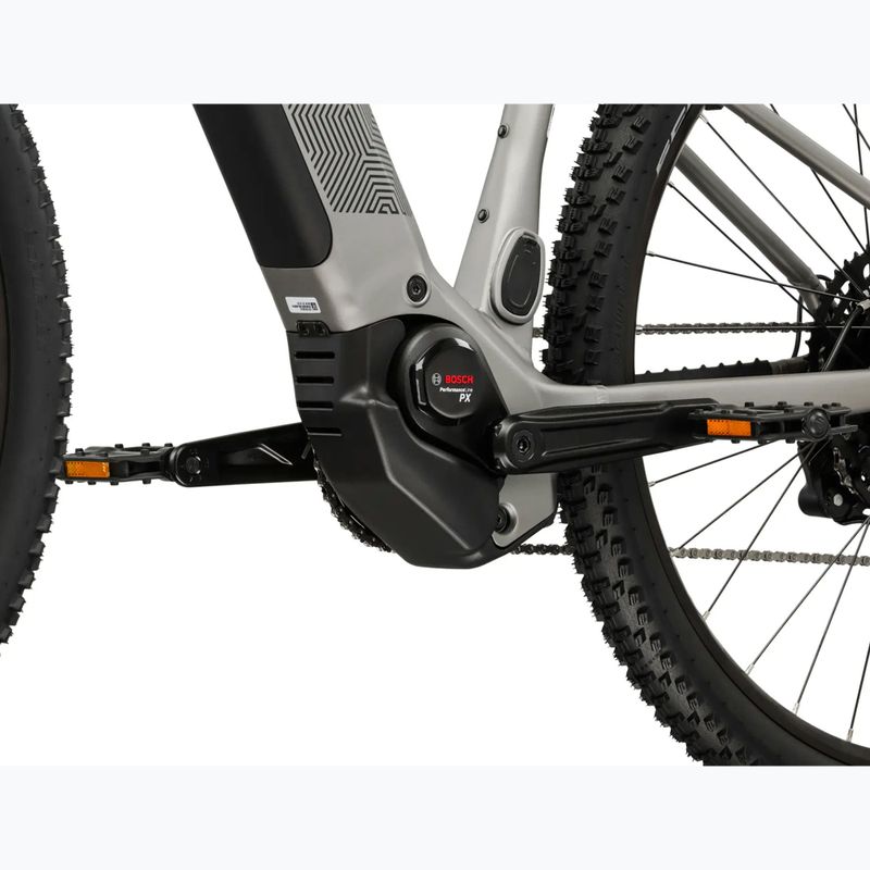 Elektromos kerékpár KROSS Influx Hyb 2.0 29 el. 600 Wh silver/black/matte 10