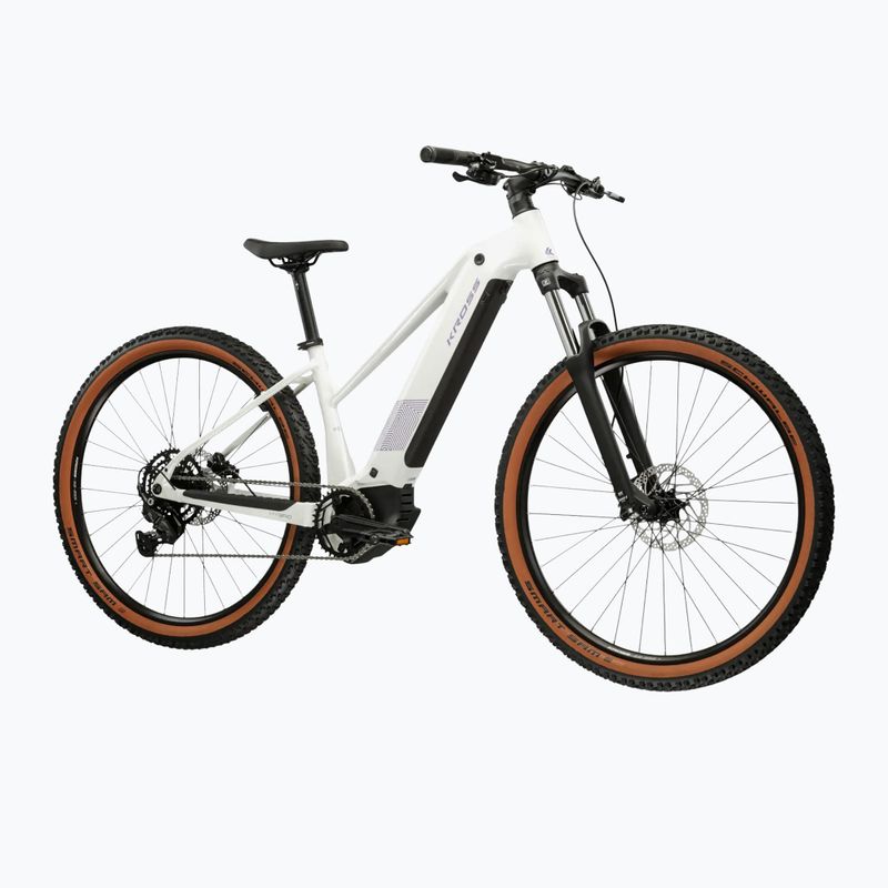Női elektromos kerékpár KROSS Influx Hyb 2.0 27,5 el. 600 Wh pearl/purple/gloss 2