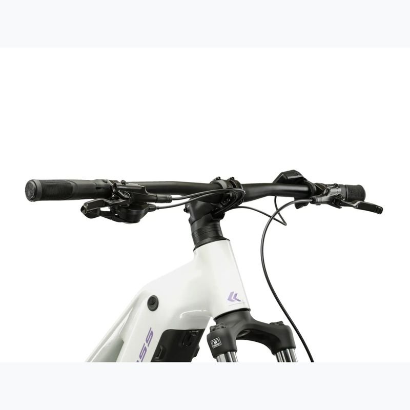 Női elektromos kerékpár KROSS Influx Hyb 2.0 27,5 el. 600 Wh pearl/purple/gloss 4