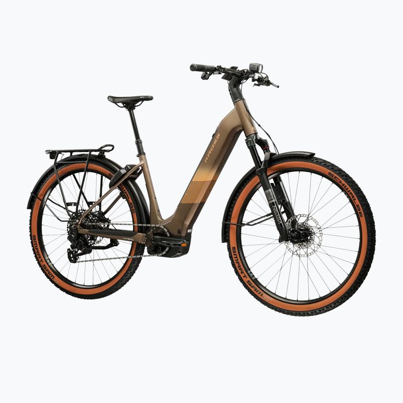Elektromos kerékpár KROSS Influx Suv Hybrid 6.0 29 el. 800 Wh gray/gold/matte 2