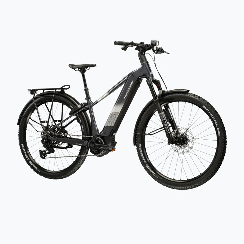 Elektromos kerékpár KROSS Influx Suv Hybrid 6.0 29 el. 800 Wh graphite/silver/gloss 2