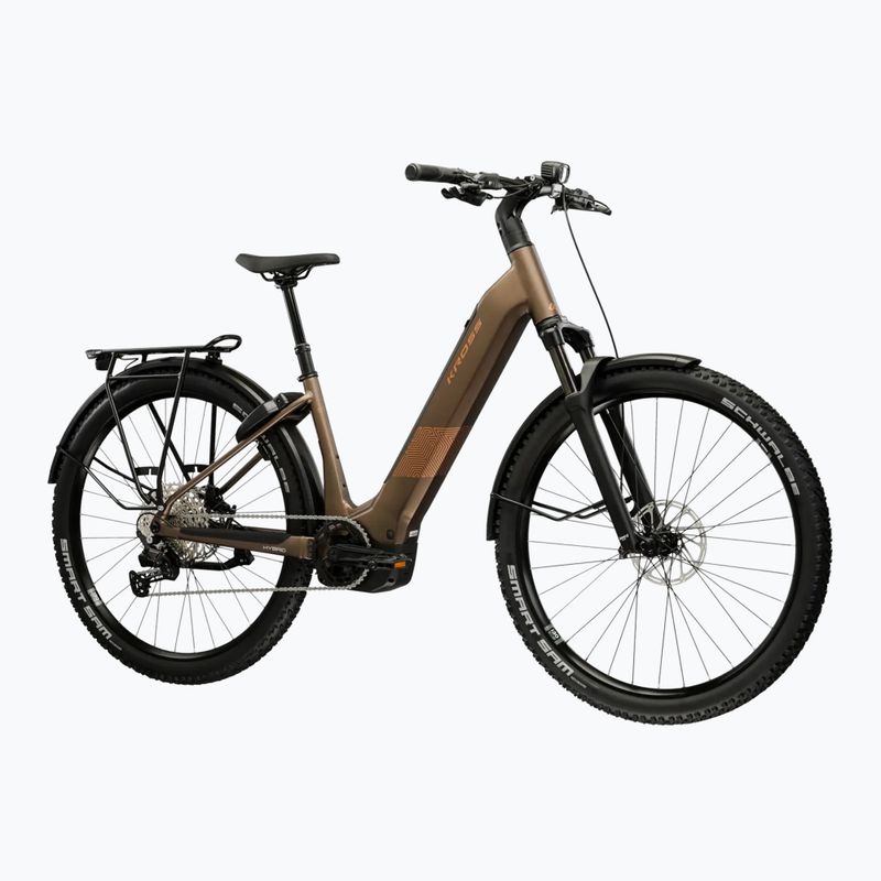 Elektromos kerékpár KROSS Influx Suv Hybrid 4.0 800 29 electric gray/copper/matte 2