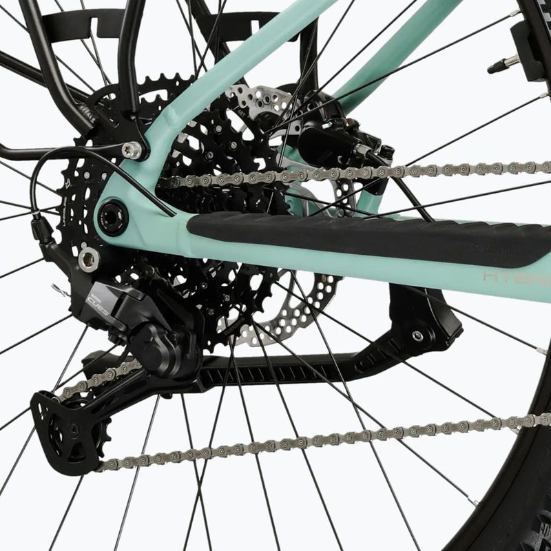 Elektromos kerékpár KROSS Influx Suv Hybrid 3.0 29 el. 800 Wh green/green/matte 8