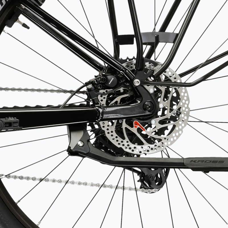 Elektromos kerékpár KROSS Influx Suv Hybrid 3.0 29 el. 800 Wh black/silver/gloss 11