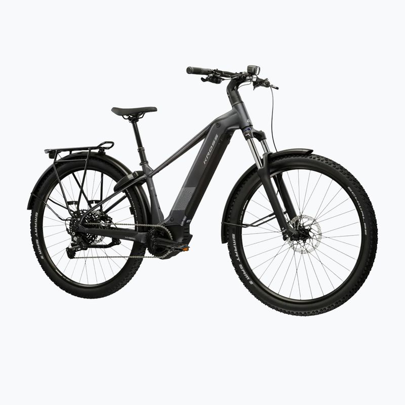 Elektromos kerékpár KROSS Influx Suv Hybrid 3.0 29 el. 800 Wh graphite/silver/matte 2