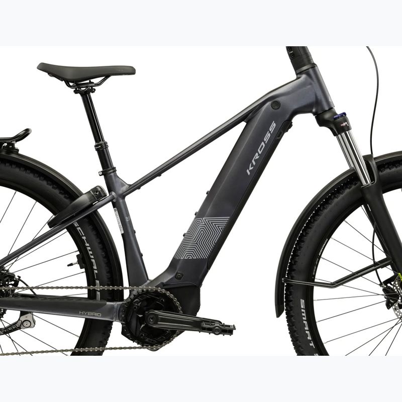 Elektromos kerékpár KROSS Influx Suv Hybrid 3.0 29 el. 800 Wh graphite/silver/matte 13