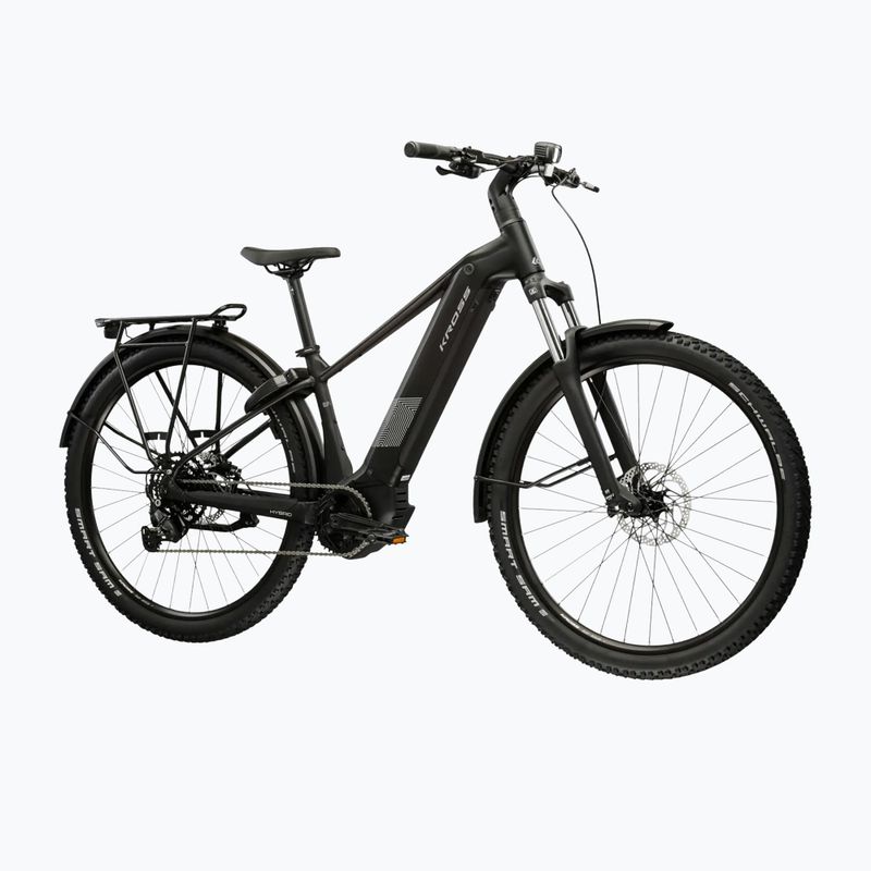 Elektromos kerékpár KROSS Influx Suv Hybrid 2.0 600 29 electric black/silver/matte 2