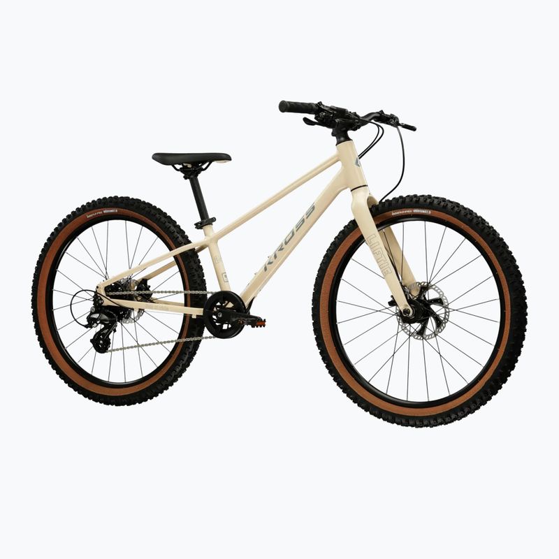 Gyermekkerékpár KROSS Liftie 24 X beige/gray/matte 2