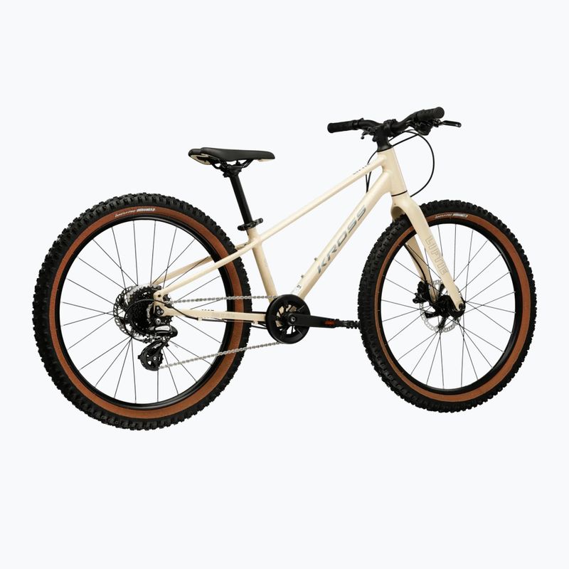 Gyermekkerékpár KROSS Liftie 24 X beige/gray/matte 3