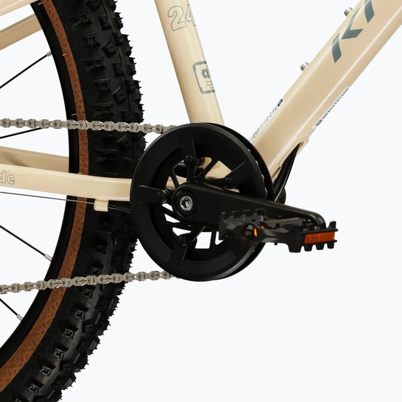 Gyermekkerékpár KROSS Liftie 24 X beige/gray/matte 9