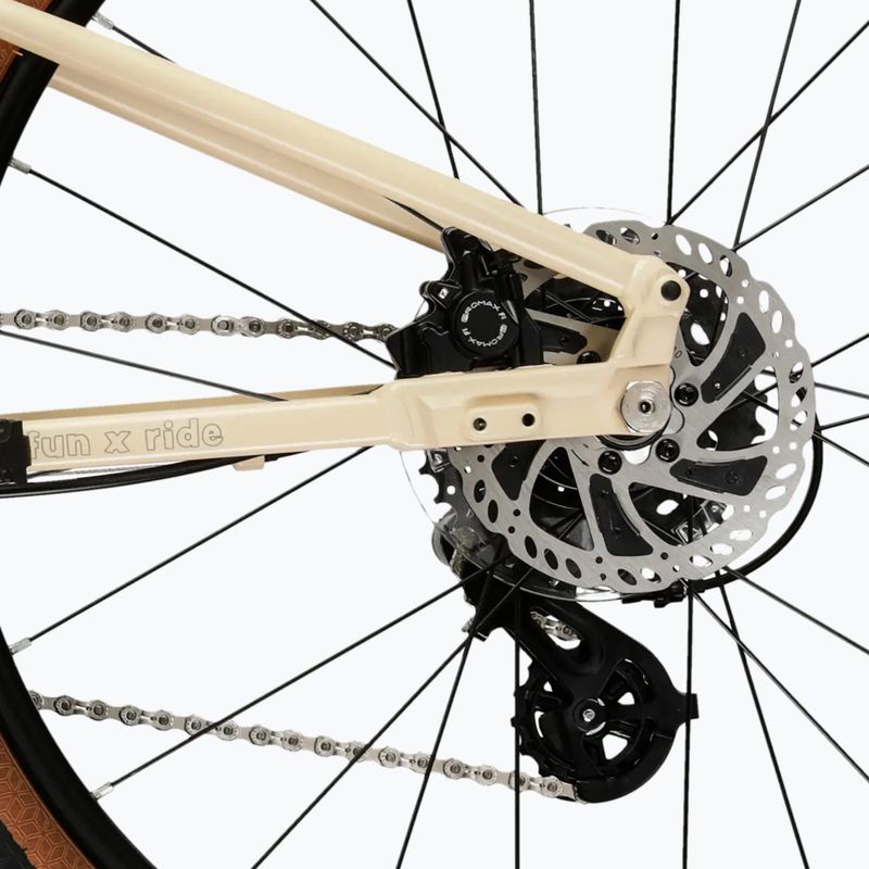 Gyermekkerékpár KROSS Liftie 24 X beige/gray/matte 10