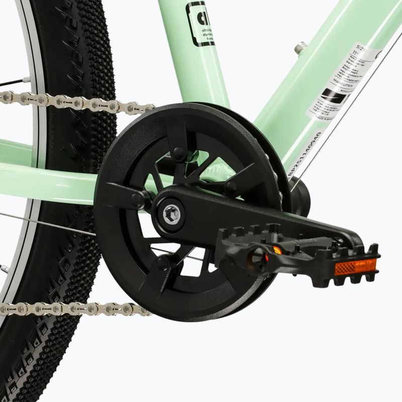 Gyermekkerékpár KROSS Liftie 24 mint/black/glossy 9