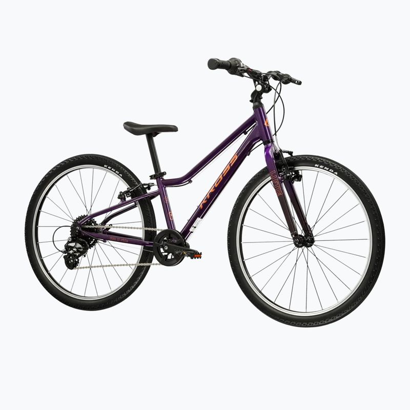Gyermekkerékpár KROSS Liftie 24 purple/copper/gloss 2