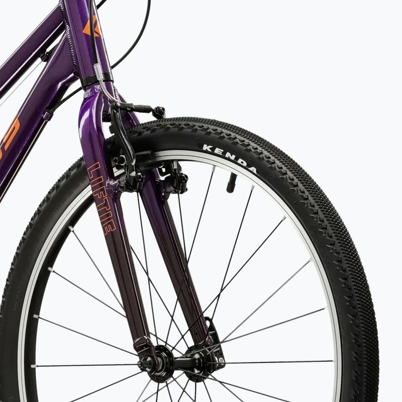 Gyermekkerékpár KROSS Liftie 24 purple/copper/gloss 6