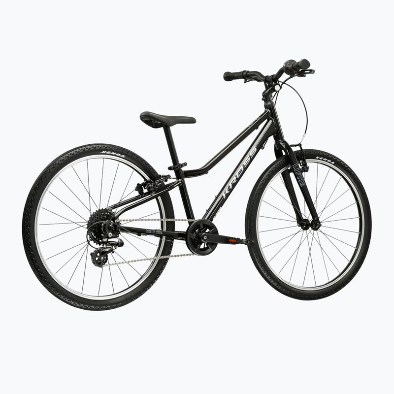 Gyermekkerékpár KROSS Liftie 24 black/silver/gloss 3