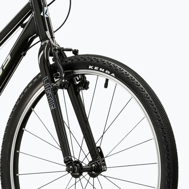 Gyermekkerékpár KROSS Liftie 24 black/silver/gloss 6