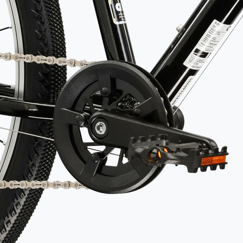 Gyermekkerékpár KROSS Liftie 24 black/silver/gloss 8