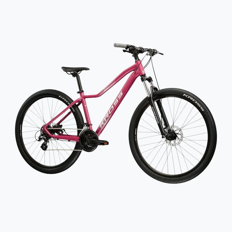 Női mountain bike KROSS Lea 2.0 In 29 pink/silver/matte 2