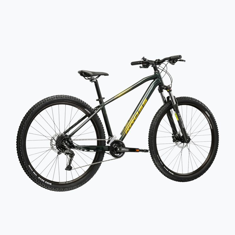 Hegyi kerékpár KROSS Hexagon 5.0 27.5" green/green/gloss 3