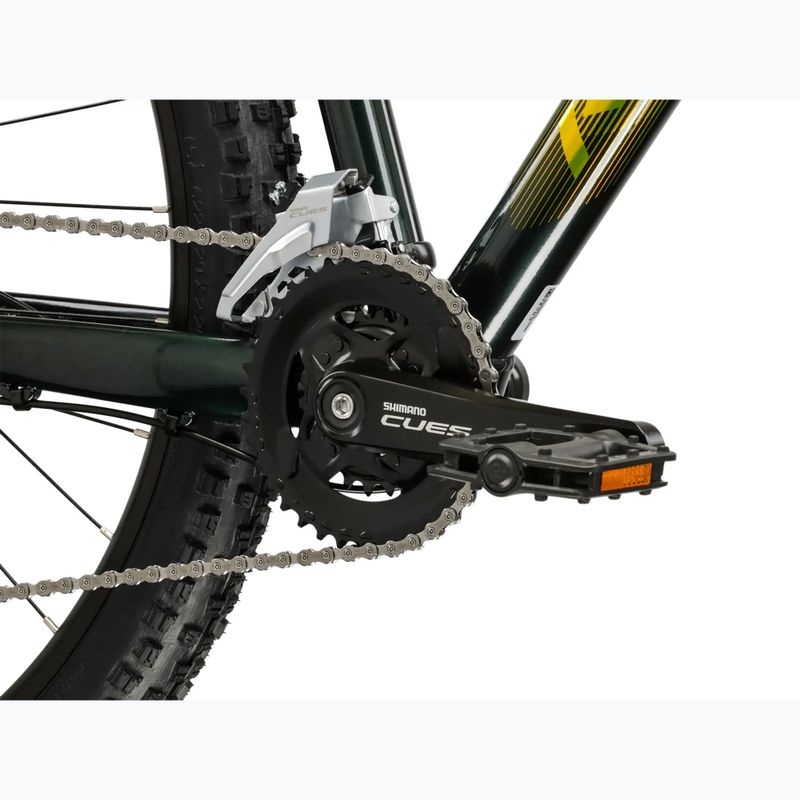 Hegyi kerékpár KROSS Hexagon 5.0 27.5" green/green/gloss 8