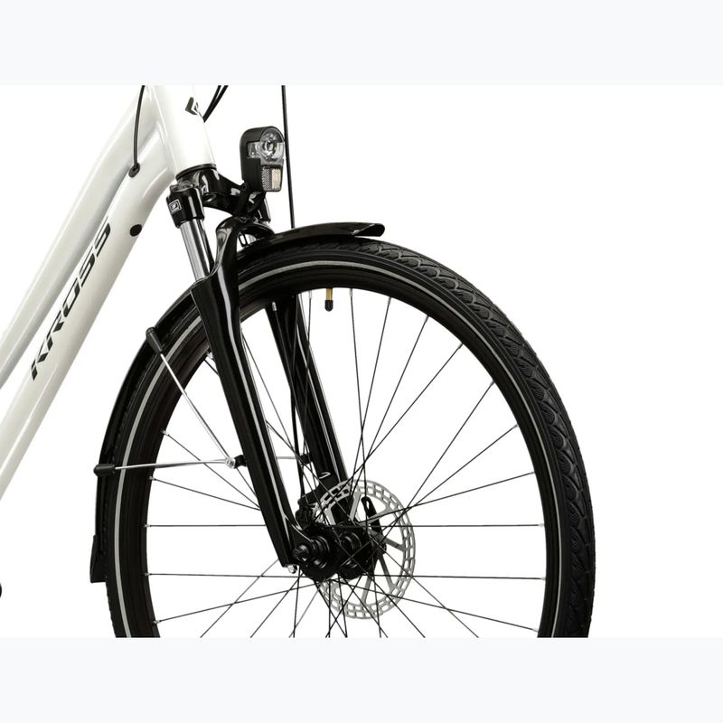 Női trekking kerékpár KROSS Trans 3.0 In pearl/black/gloss 5