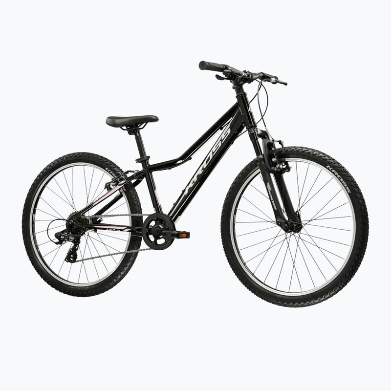 Gyermekkerékpár KROSS Lea Jr 1.0 In black/silver/gloss 2