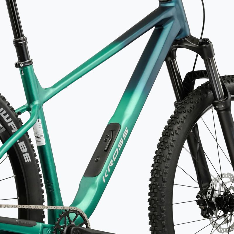 Hegyi kerékpár KROSS Level X500 marine/turquoise/matte 11