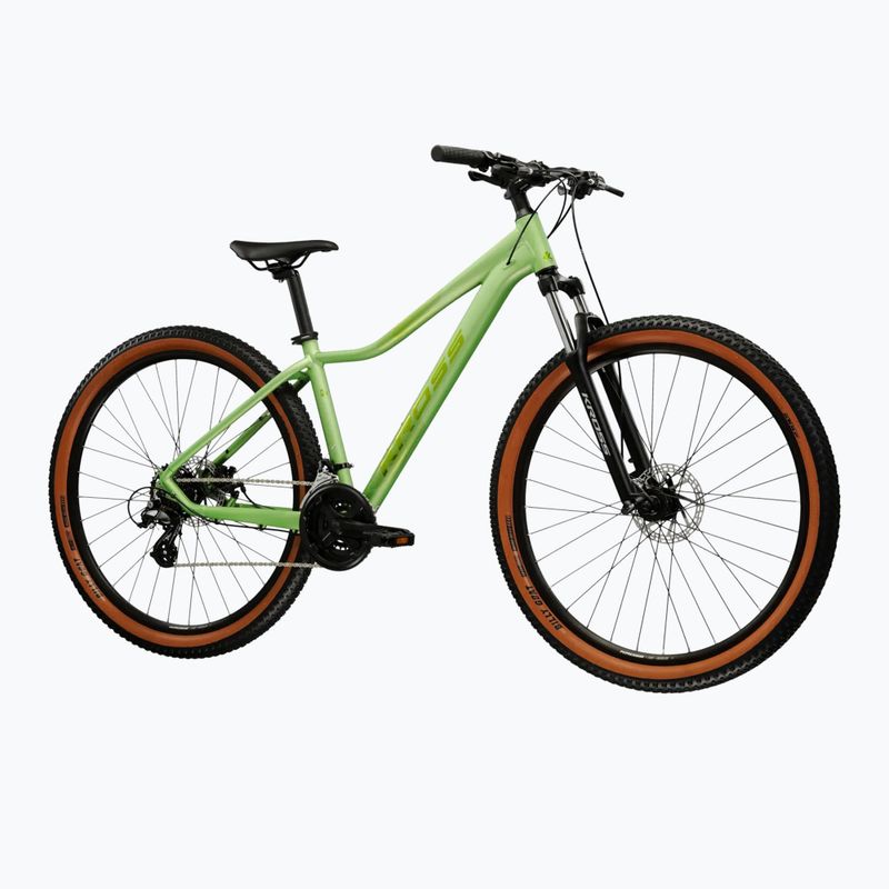 Női mountain bike KROSS Lea X200 W 29 green/green/matte 2