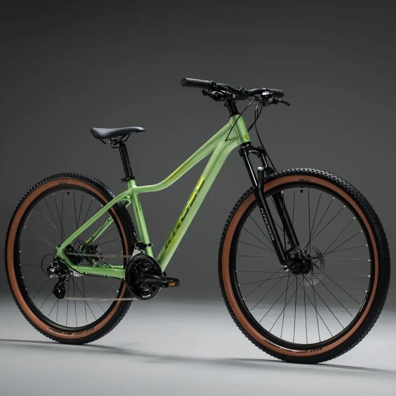 Női mountain bike KROSS Lea X200 W 29 green/green/matte 10